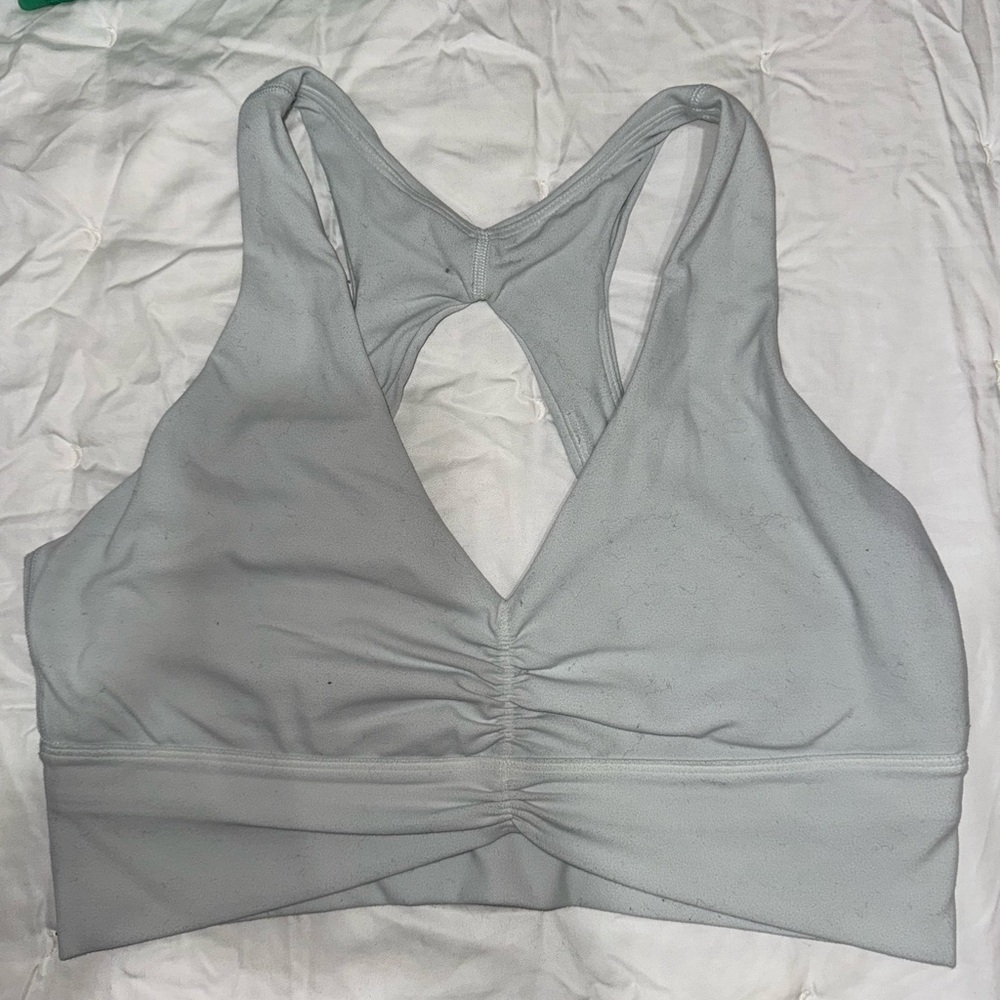 Women's Light Gray Sports Bra